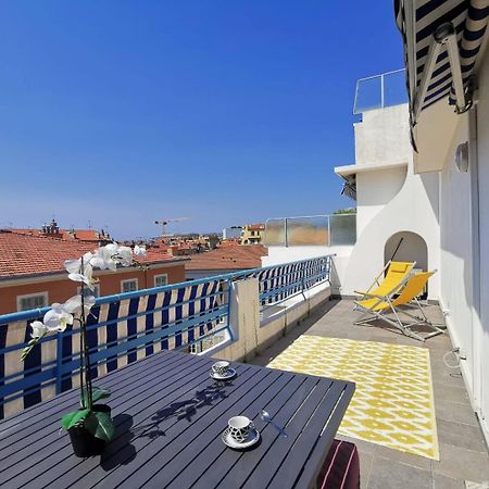 SMARTBNB - Dernier étage - Terrasse à ciel ouvert - Garibaldi Niza Exterior foto